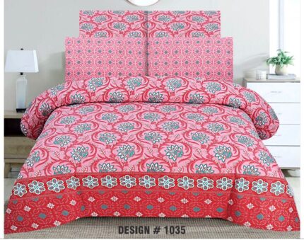 Pure Cotton Bedsheet Design:1035