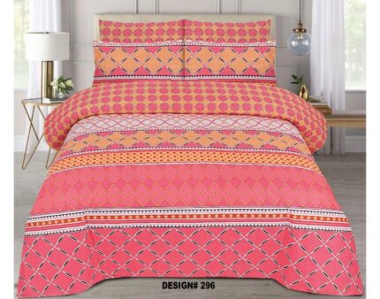 Pure Cotton Bedsheet Design:296