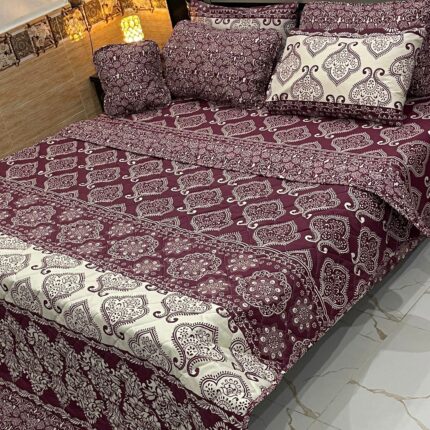 7Pc Printed Comforter Set – Elevate Your Sleep Experience 03