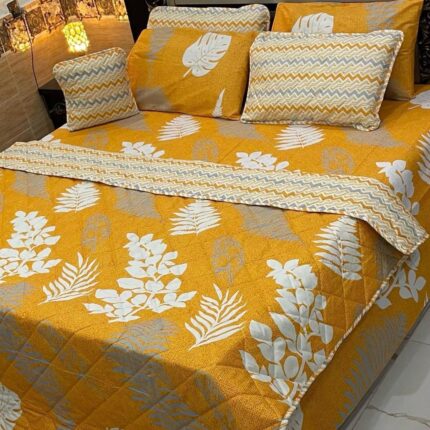 7Pc Printed Comforter Set – Elevate Your Sleep Experience 08
