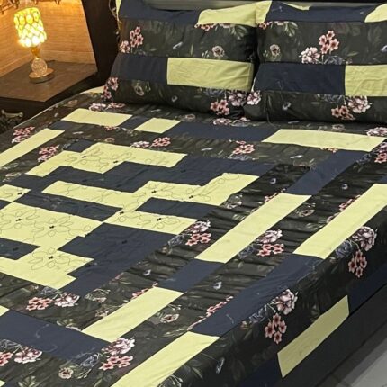 King-Size Patchwork Bedsheets 07