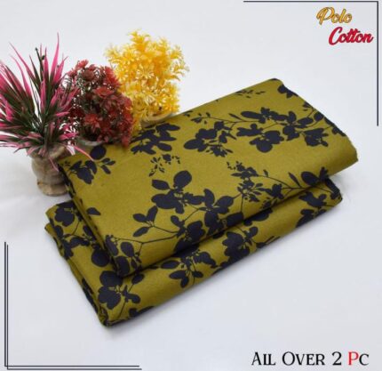 2 Piece – Cotton Digital Print Suit ( Design LS137)