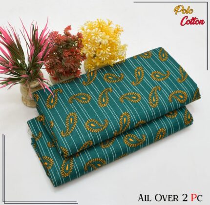 2 Piece – Cotton Digital Print Suit ( Design LS166)